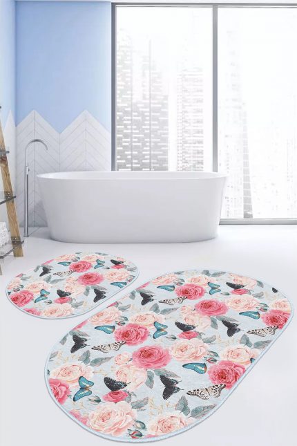 Oval Bath Mat Kitchen Mat