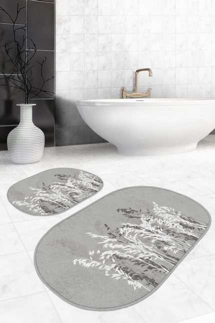 Oval Bath Mat Kitchen Mat