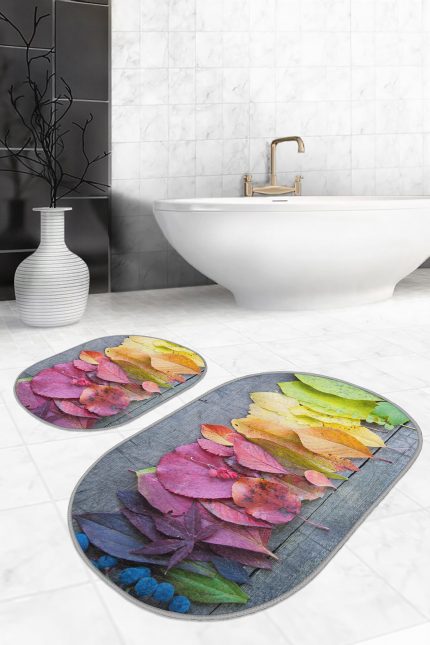 Oval Bath Mat Kitchen Mat