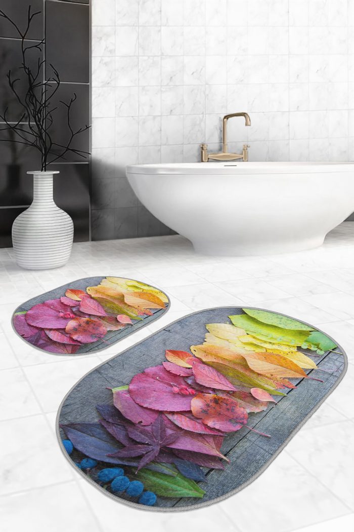 Oval Bath Mat Kitchen Mat