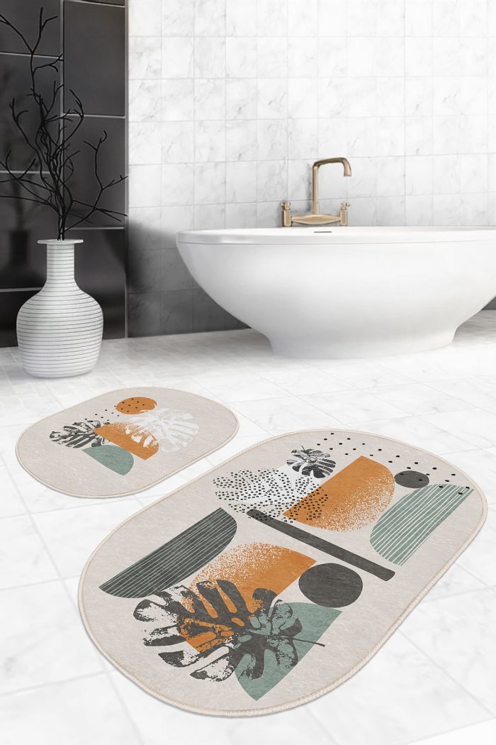 Oval Bath Mat Kitchen Mat
