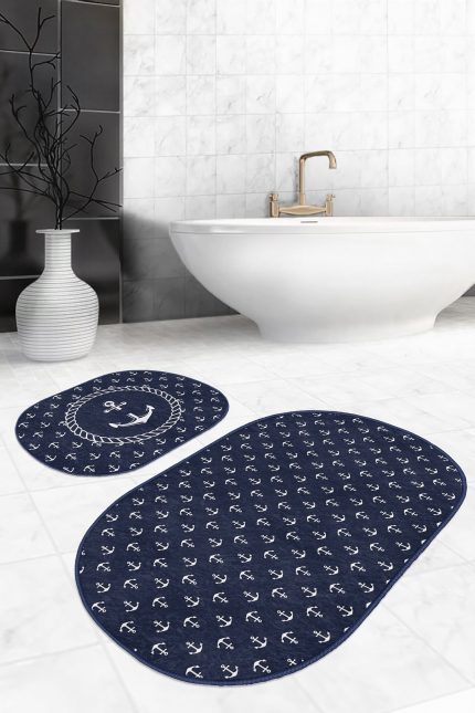 Oval Bath Mat Kitchen Mat