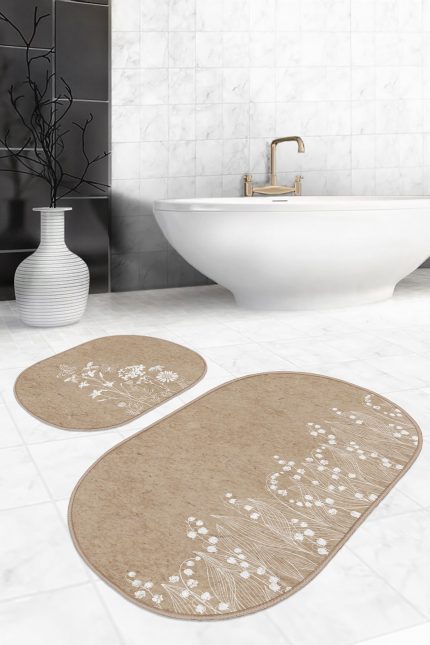 Oval Bath Mat Kitchen Mat