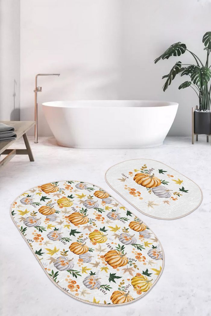 Oval Bath Mat Kitchen Mat