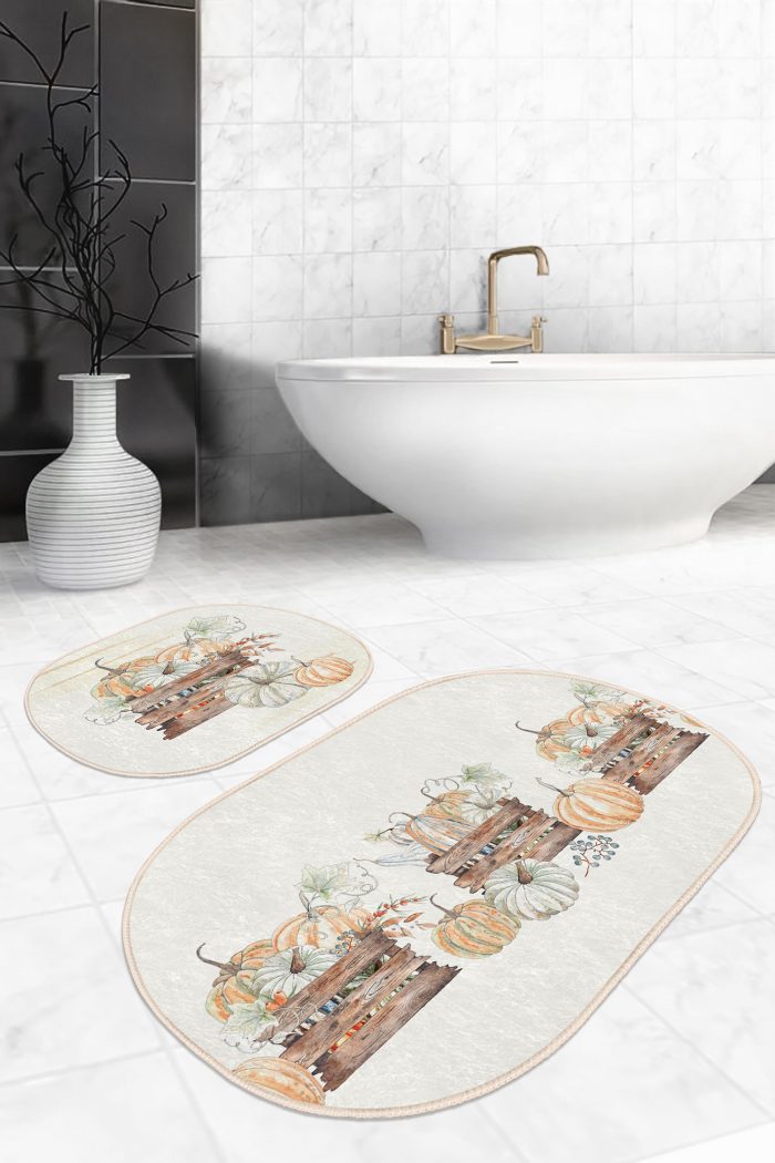 Oval Bath Mat Kitchen Mat