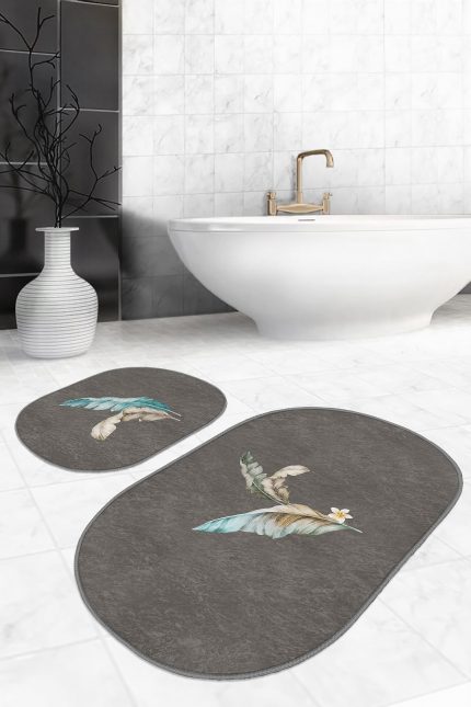 Oval Bath Mat Kitchen Mat