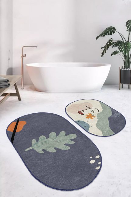 Oval Bath Mat Kitchen Mat