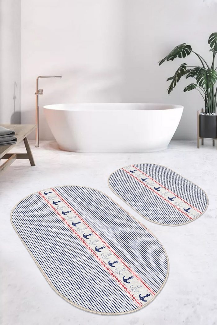 Oval Bath Mat Kitchen Mat