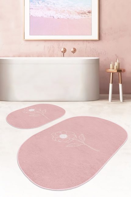 Oval Bath Mat Kitchen Mat