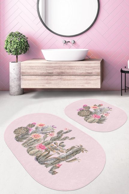 Oval Bath Mat Kitchen Mat