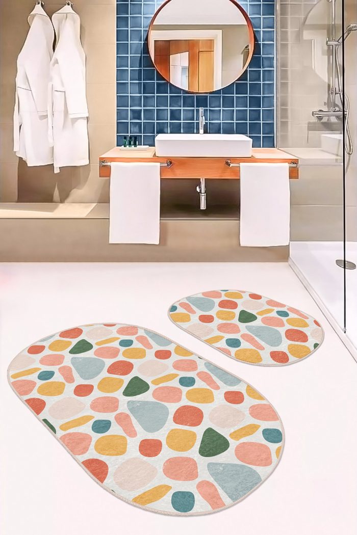 Oval Bath Mat Kitchen Mat