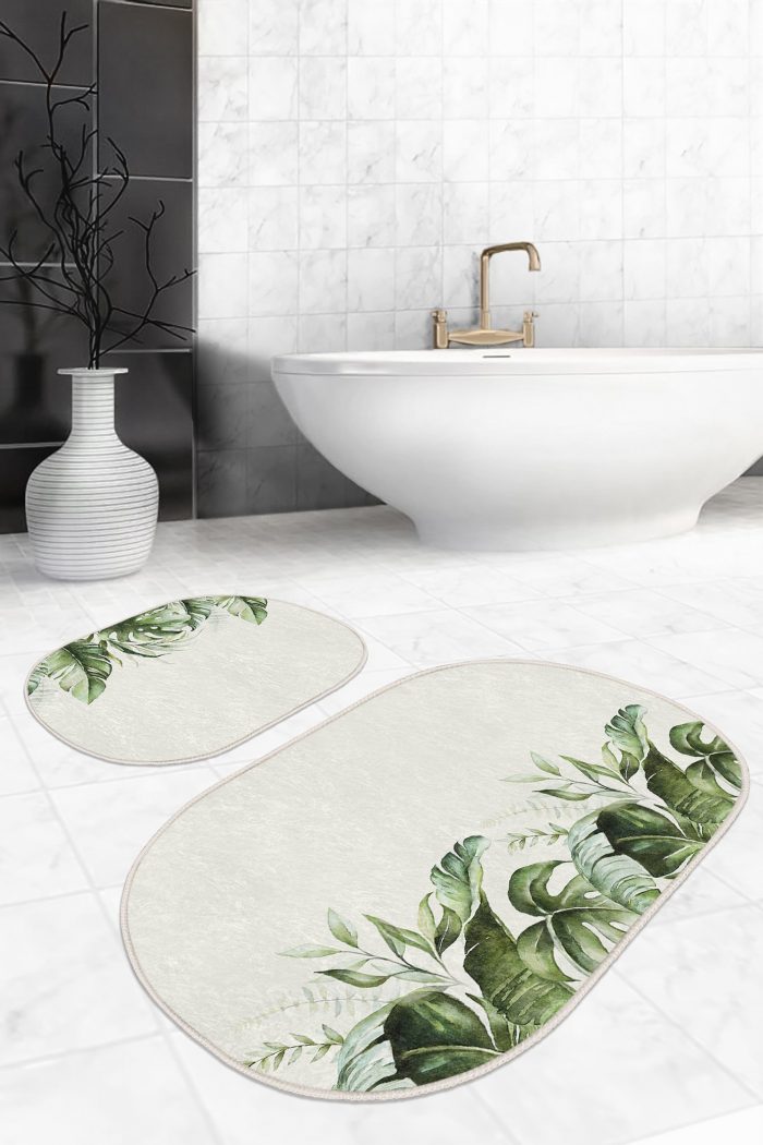 Oval Bath Mat Kitchen Mat