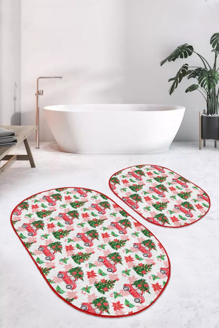 Oval Bath Mat Kitchen Mat
