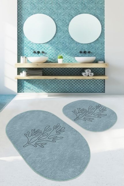 Oval Bath Mat Kitchen Mat