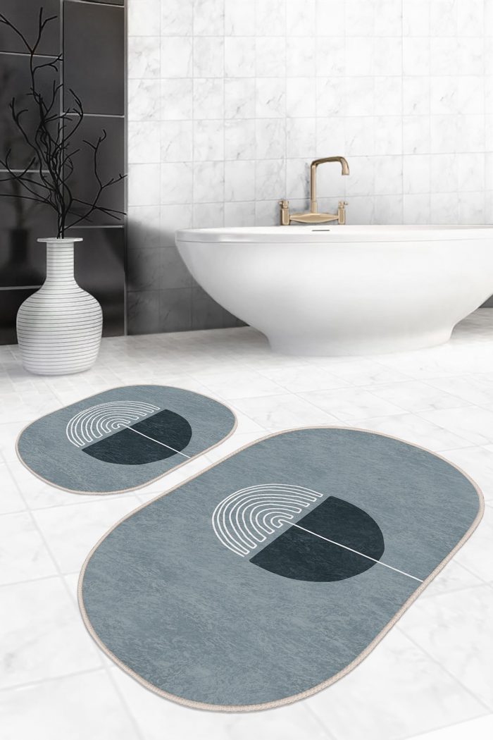 Oval Bath Mat Kitchen Mat