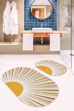 Oval Bath Mat Kitchen Mat