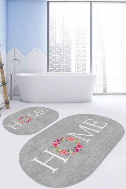 Oval Bath Mat Kitchen Mat