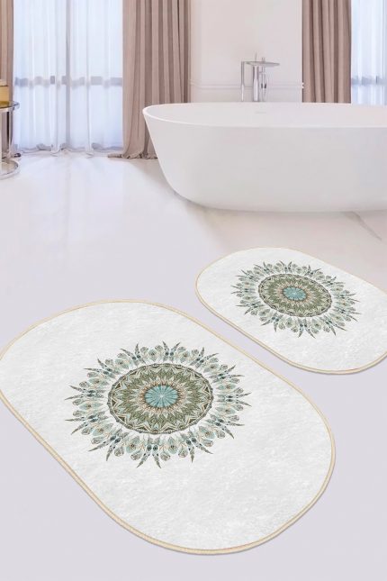 Oval Bath Mat Kitchen Mat