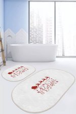 Oval Bath Mat Kitchen Mat