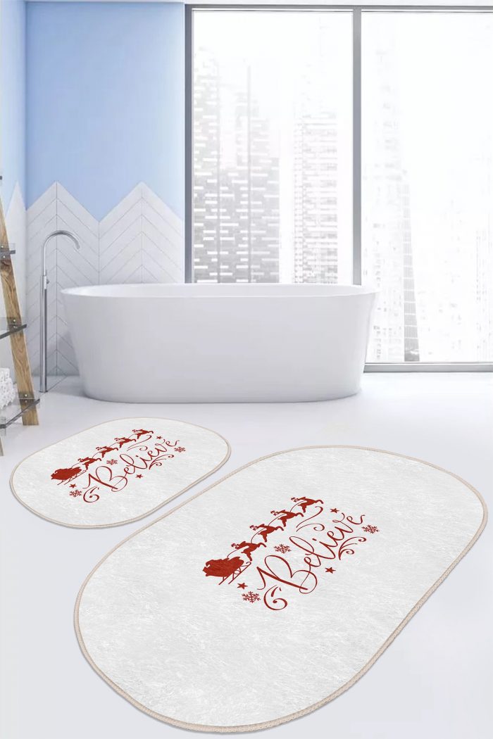 Oval Bath Mat Kitchen Mat