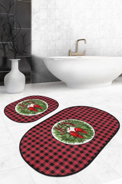 Oval Bath Mat Kitchen Mat