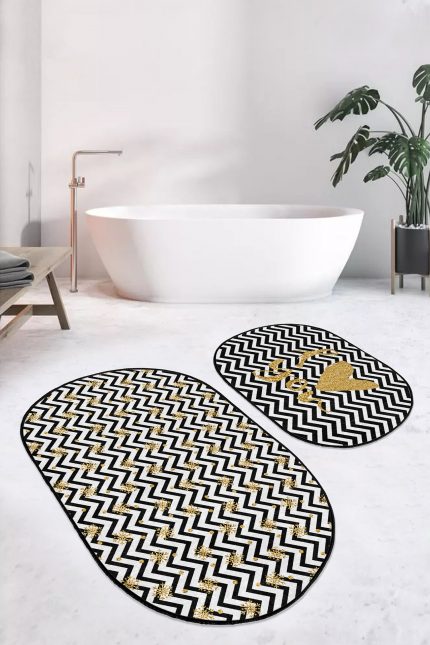 Oval Bath Mat Kitchen Mat