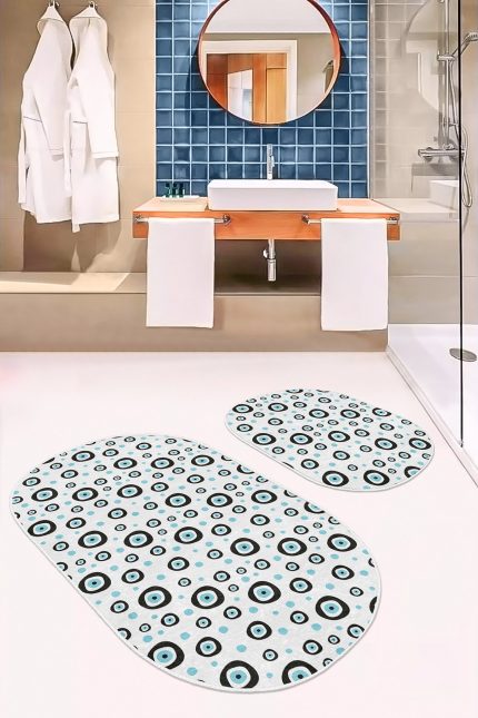 Oval Bath Mat Kitchen Mat