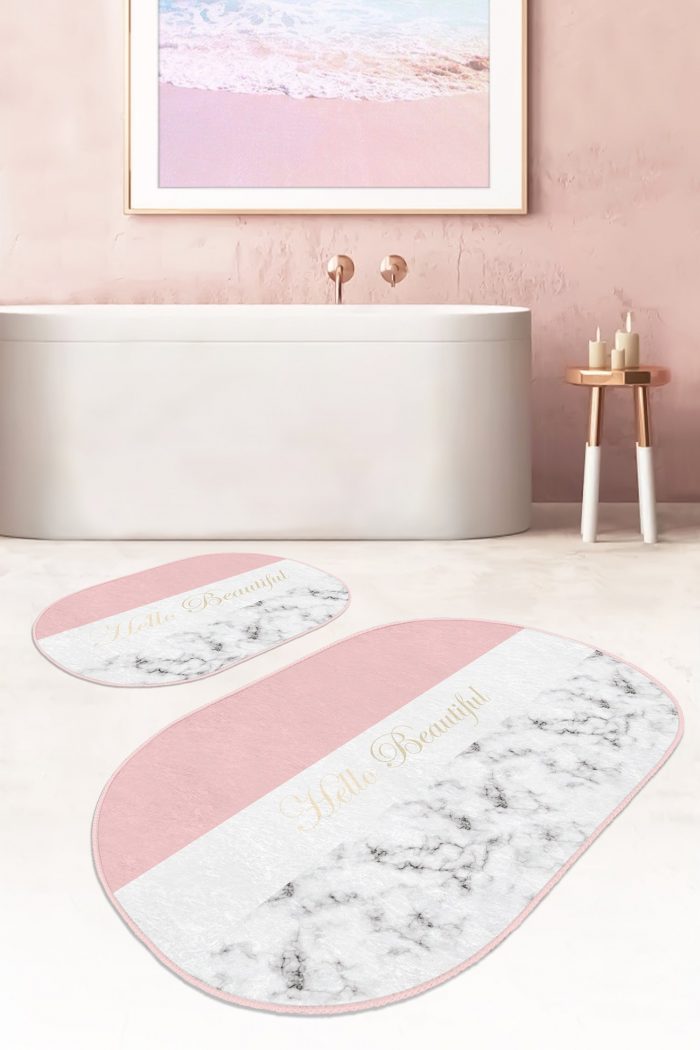 Oval Bath Mat Kitchen Mat