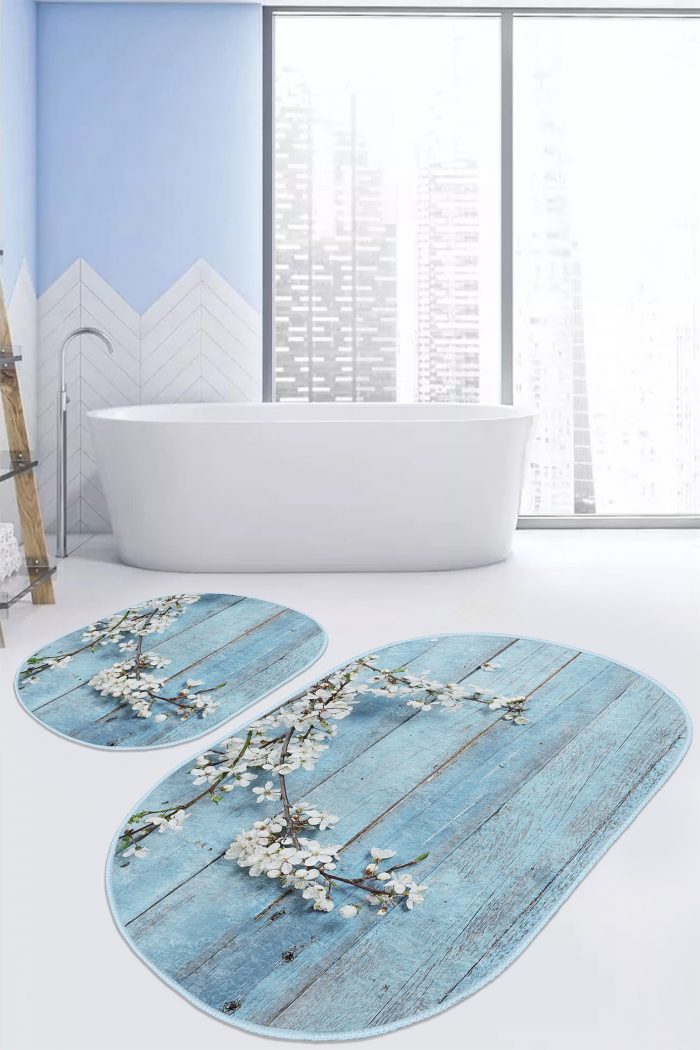 Oval Bath Mat Kitchen Mat