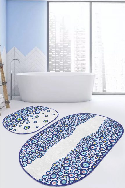 Oval Bath Mat Kitchen Mat