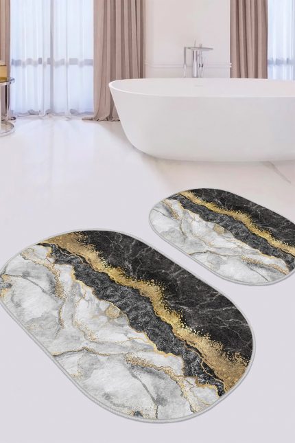 Oval Bath Mat Kitchen Mat
