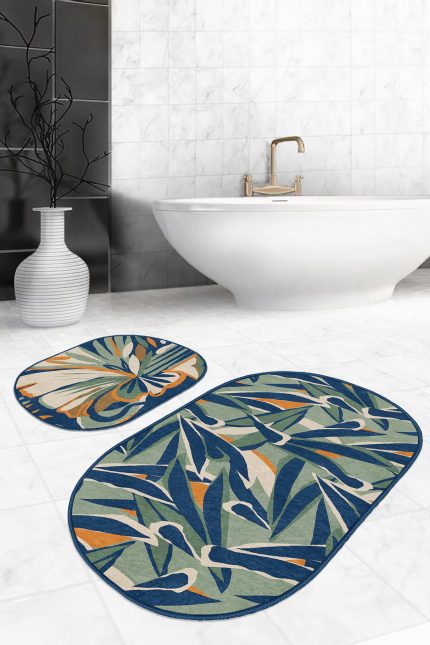 Oval Bath Mat Kitchen Mat