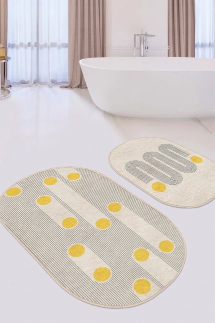 Oval Bath Mat Kitchen Mat