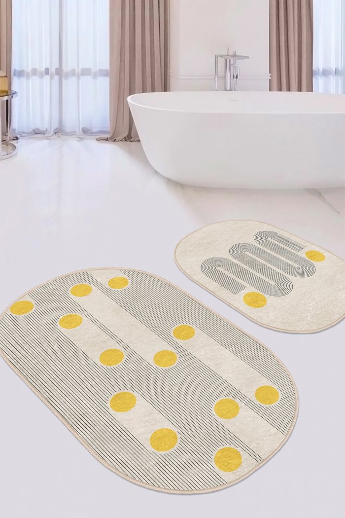 Oval Bath Mat Kitchen Mat