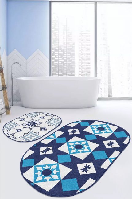 Oval Bath Mat Kitchen Mat