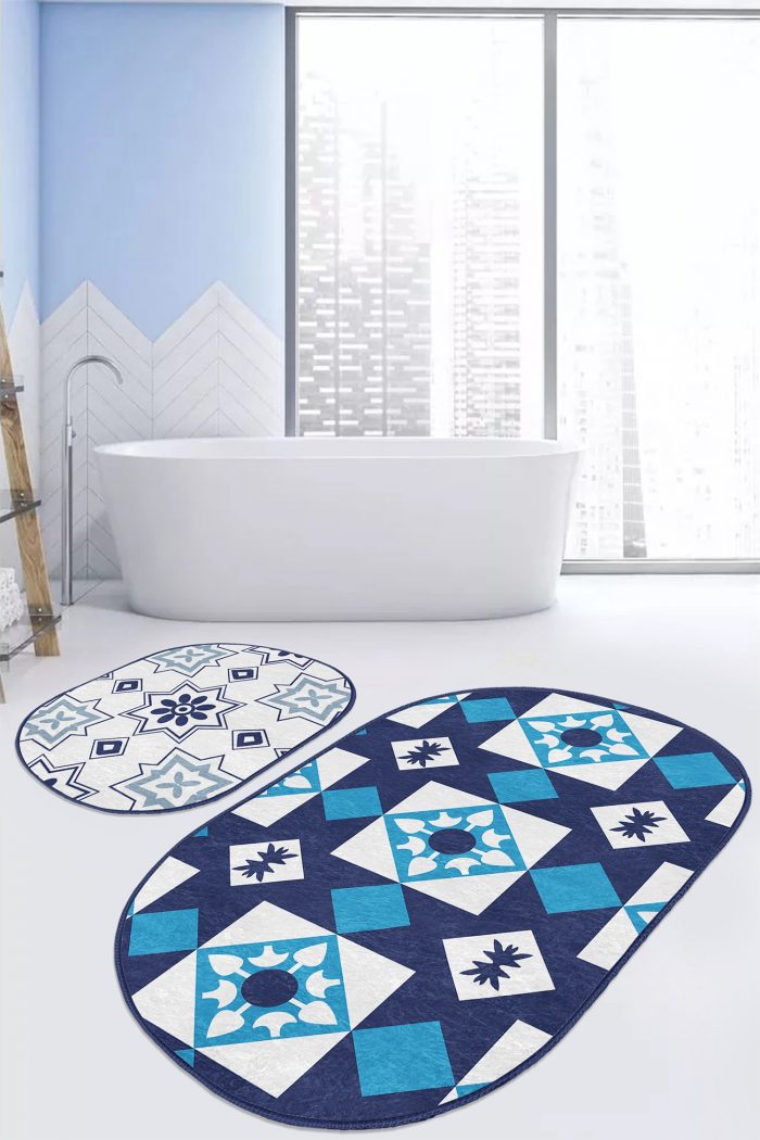 Oval Bath Mat Kitchen Mat