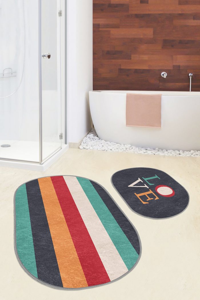 Oval Bath Mat Kitchen Mat