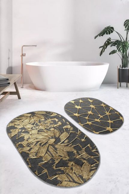Oval Bath Mat Kitchen Mat