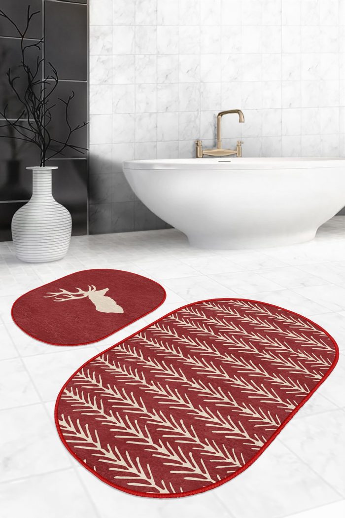 Oval Bath Mat Kitchen Mat
