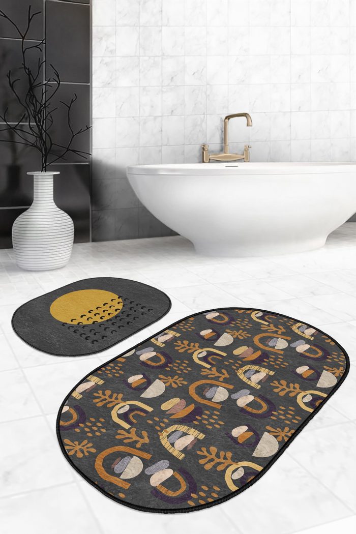 Oval Bath Mat Kitchen Mat