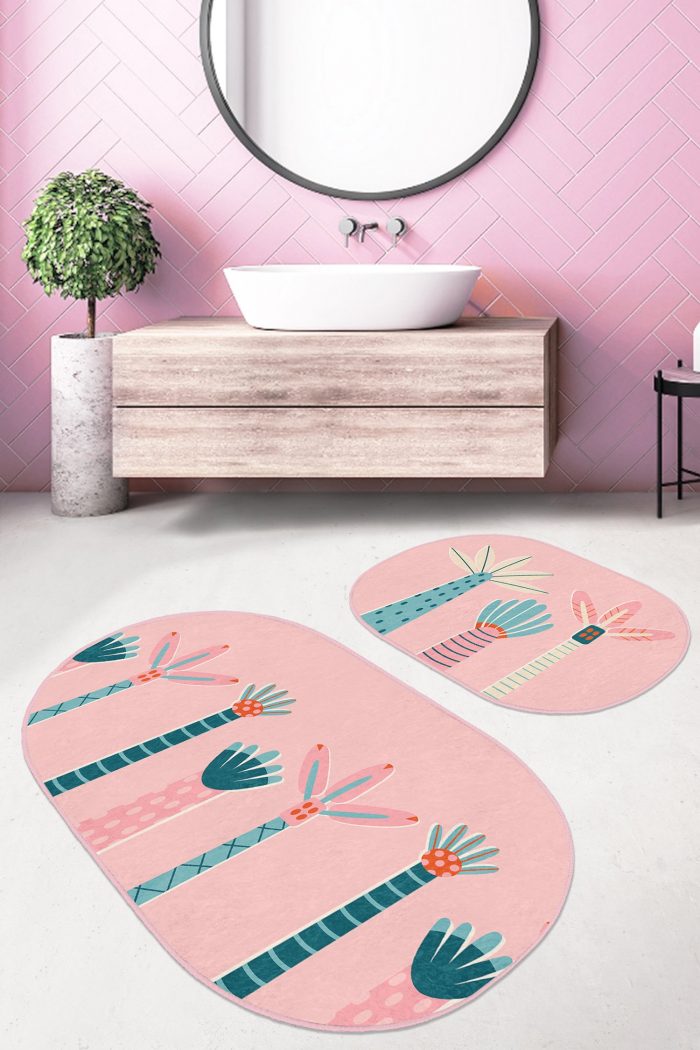 Oval Bath Mat Kitchen Mat