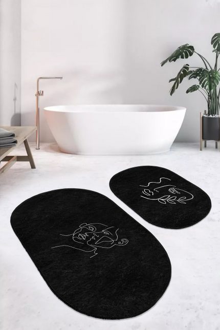 Oval Bath Mat Kitchen Mat