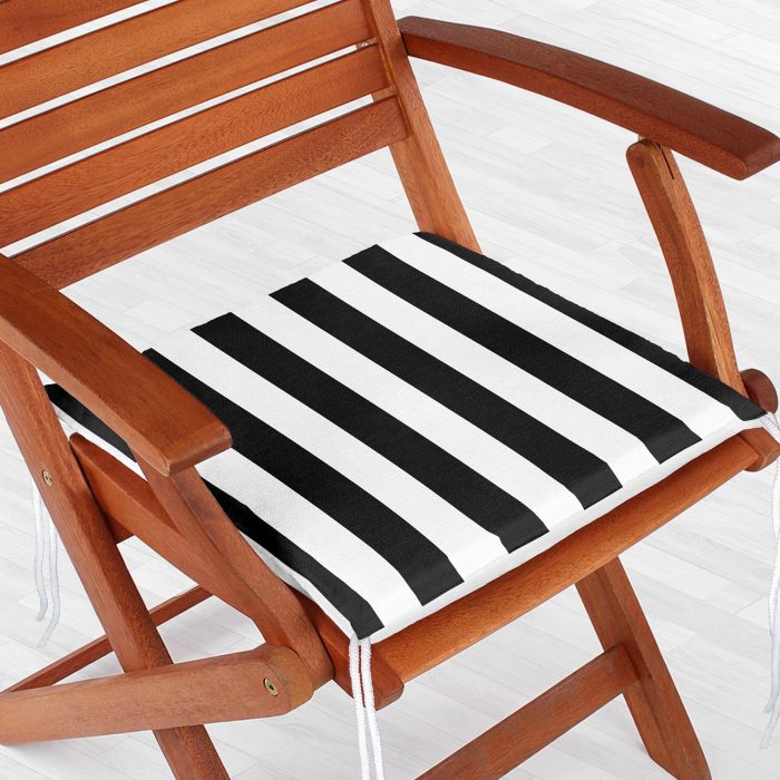 Zippered Chair Pad Cushion