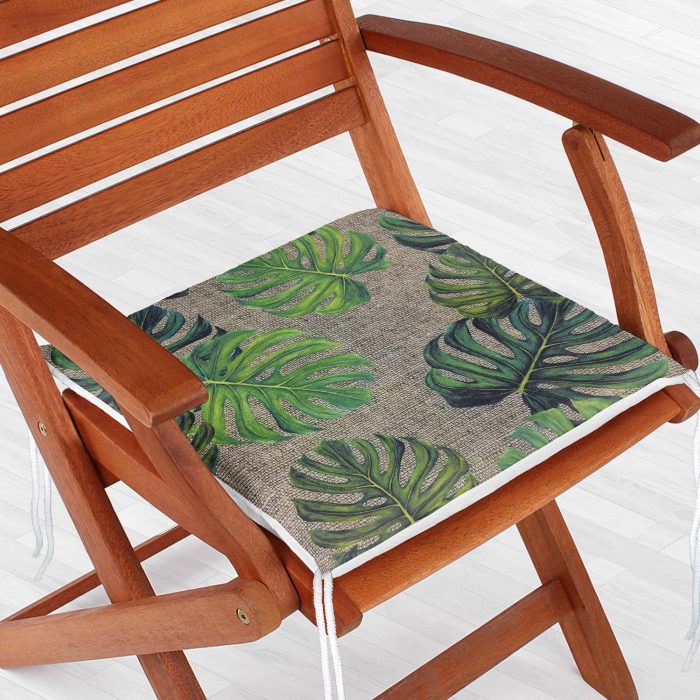 Zippered Chair Pad Cushion