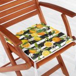 Zippered Chair Pad Cushion