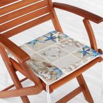 Zippered Chair Pad Cushion