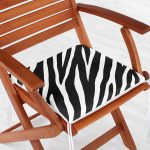 Zippered Chair Pad Cushion