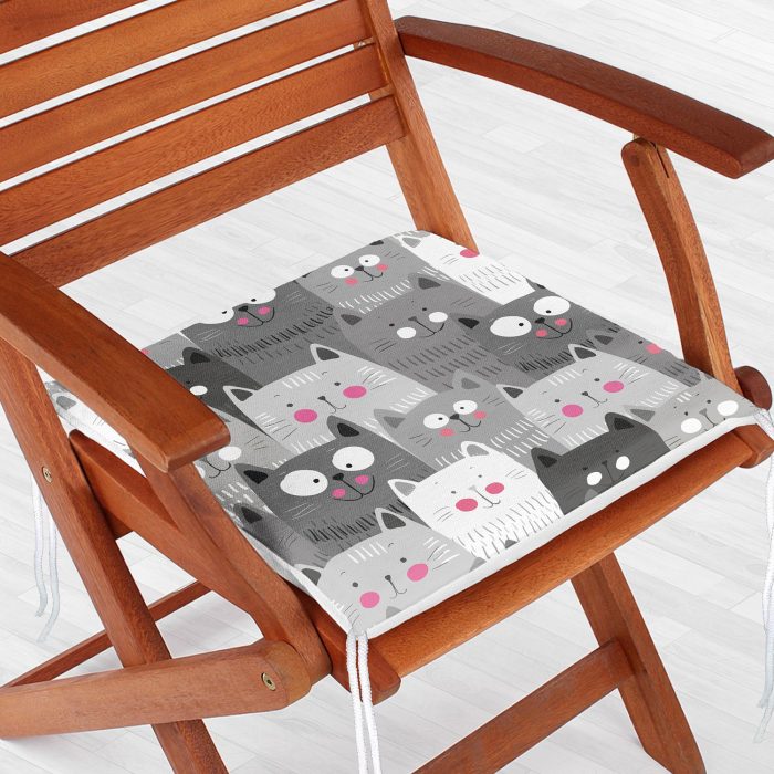 Zippered Chair Pad Cushion