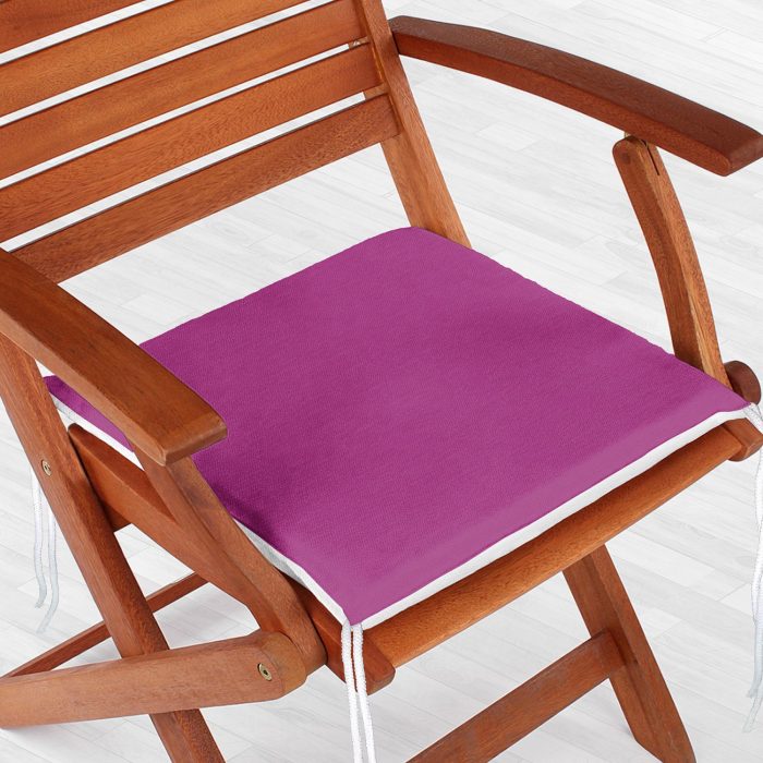 Zippered Chair Pad Cushion