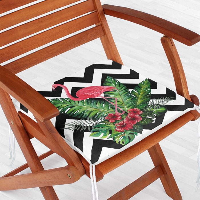 Zippered Chair Pad Cushion